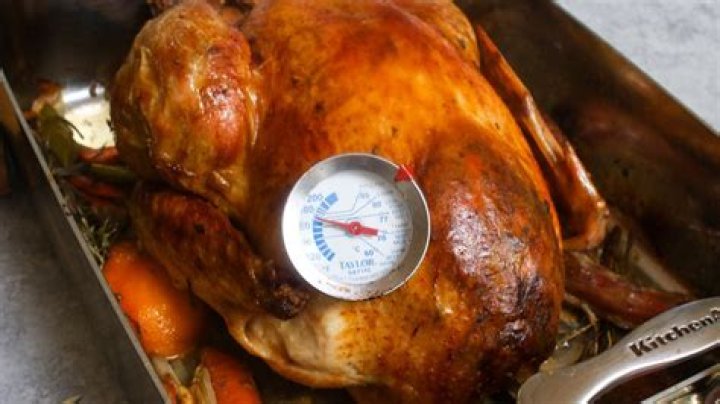 At what temperature is a 19 pound turkey done?