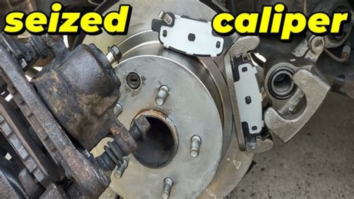 Can you repair a seized caliper