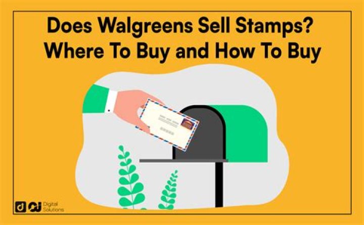 Does Walgreens sell Stamps? - How To Discuss