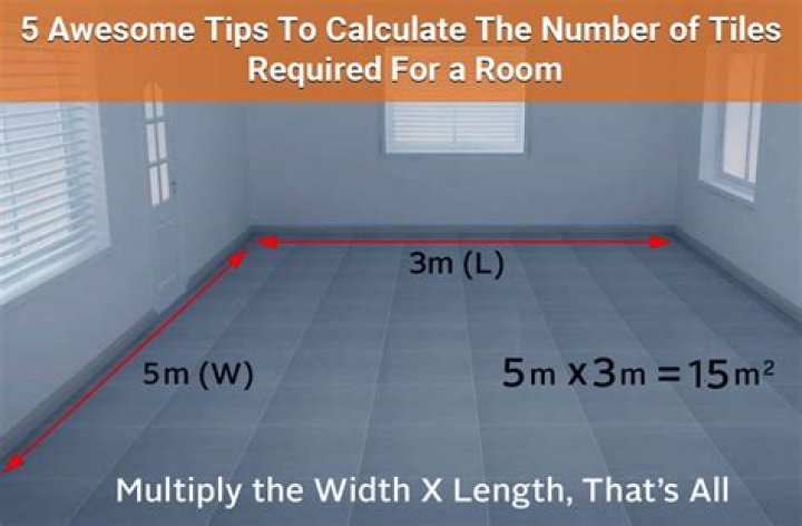 How do I calculate how many tiles I need