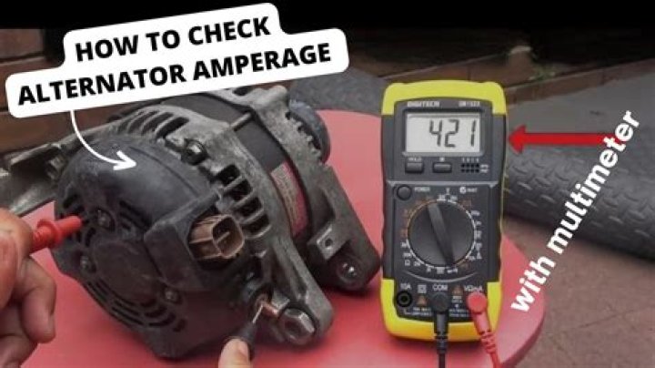 How do I know if my alternator voltage is bad?