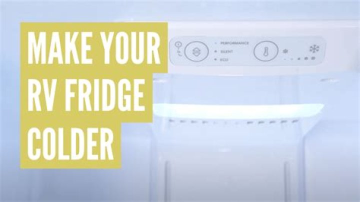 How do I make my Norcold RV fridge colder?