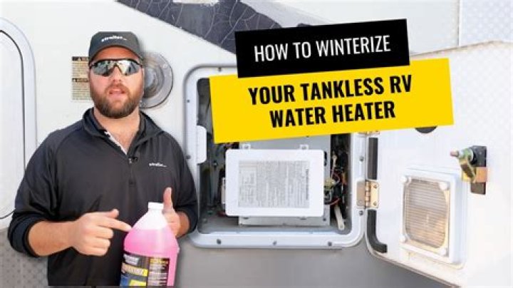 How do I winterize my freshwater tank?