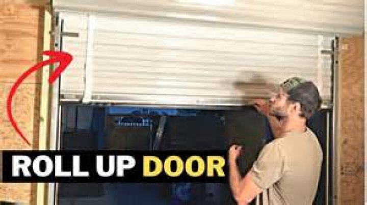 How do you fix a roll up door off track