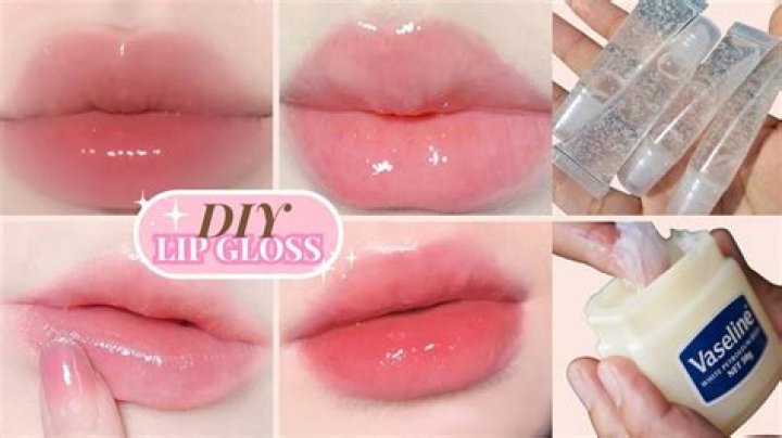 How do you make lip gloss at home easy?