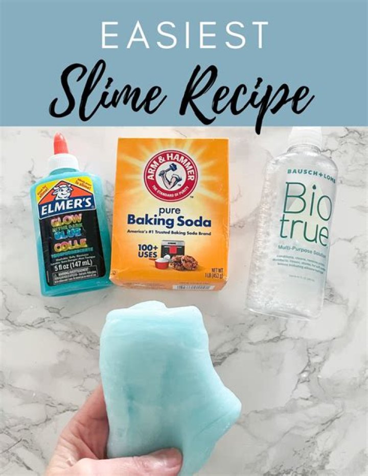 How do you make slime with Tide and glue?