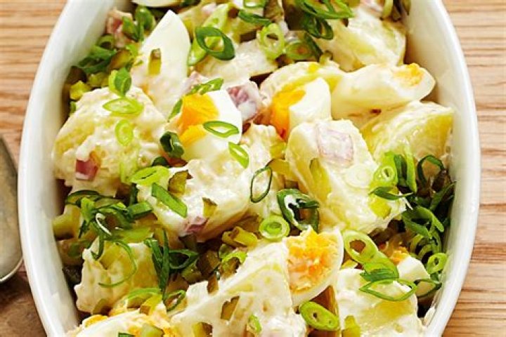 How do you thicken up potato salad?