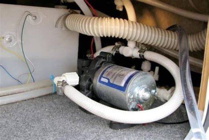 How does an RV water pump work and how to operate it?