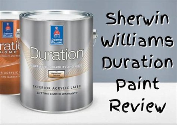 How long does it take for Sherwin Williams Duration paint to dry