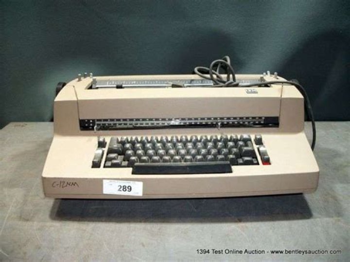 How much does an IBM Selectric II weigh