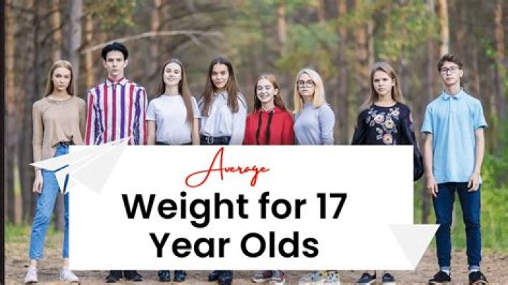 How Much Should A 17 Year Old Weigh
