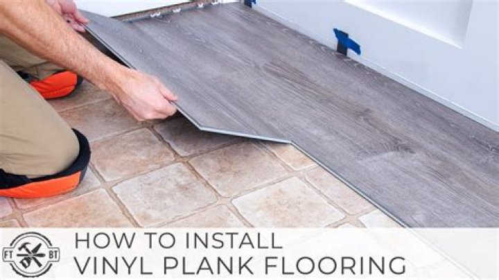 How to lay vinyl flooring