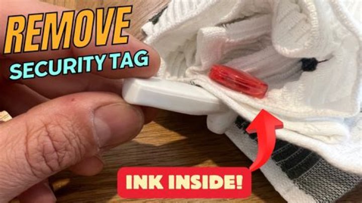 How To Remove Security Tag