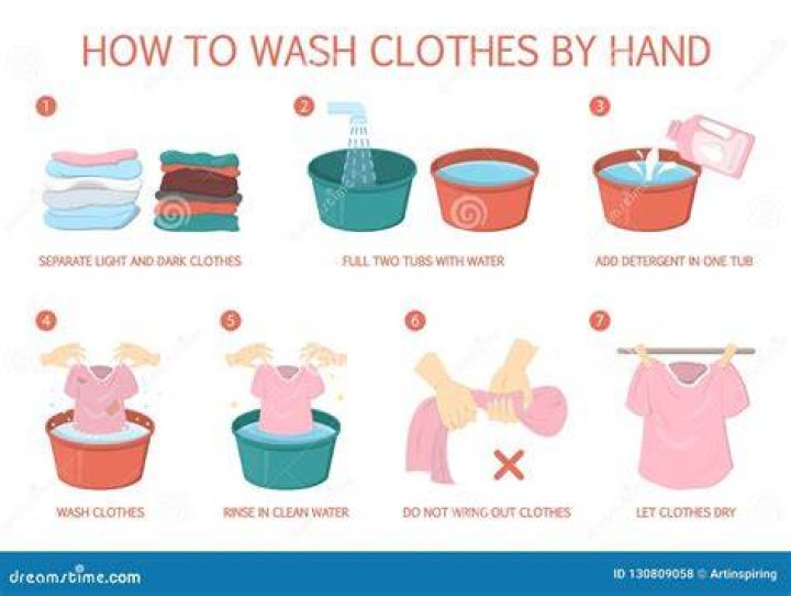 how to wash clothes