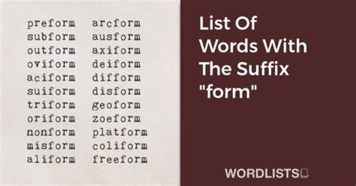 Ive Suffix Words - How To Discuss