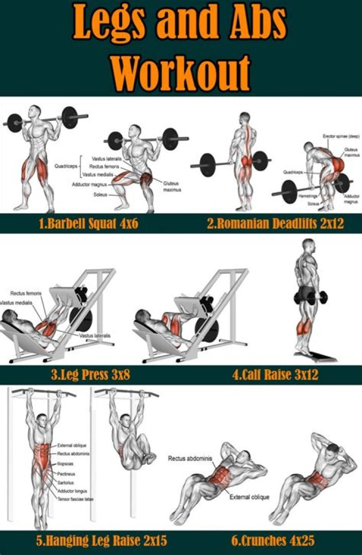 legs and abs workout