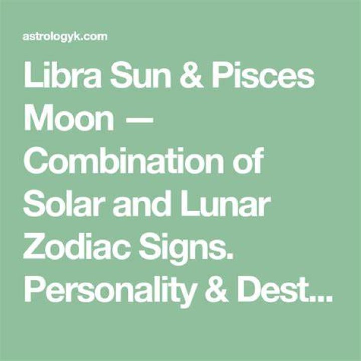 Libra Sun Pisces Moon - How To Discuss