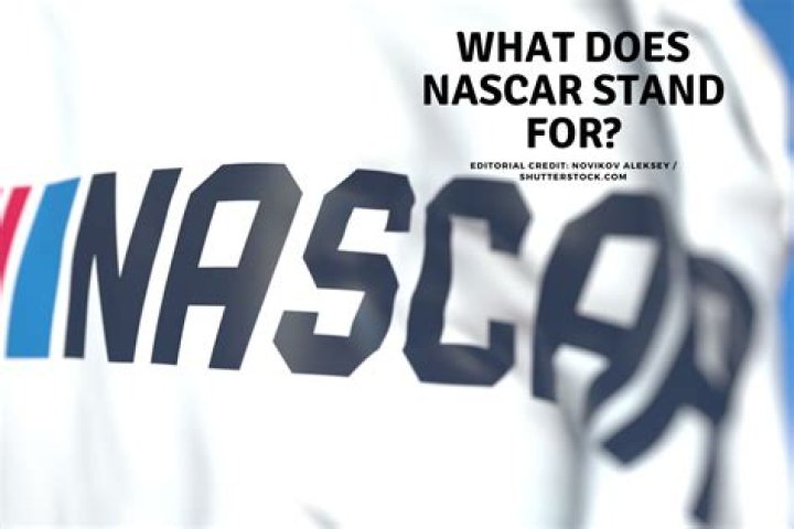 Nascar Stands For