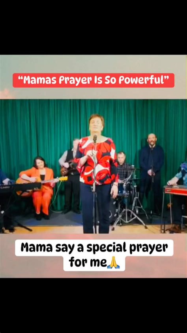 Oh Mama Say A Prayer For Me