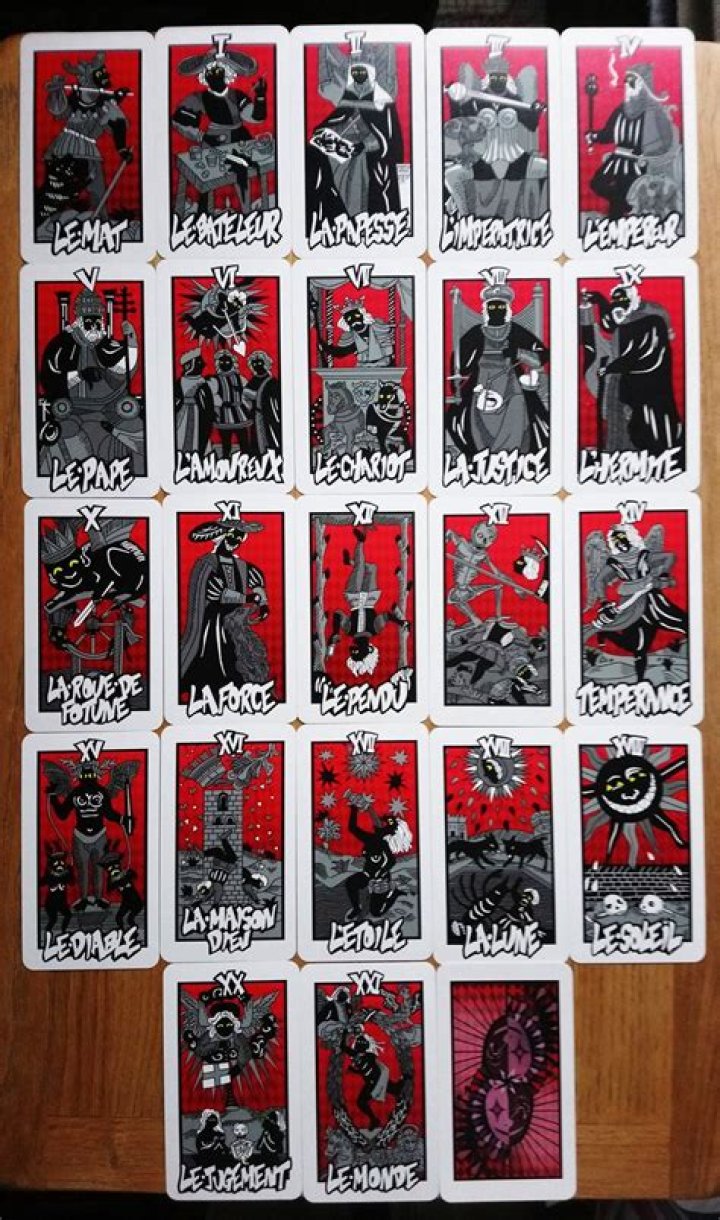 persona 5 tarot cards