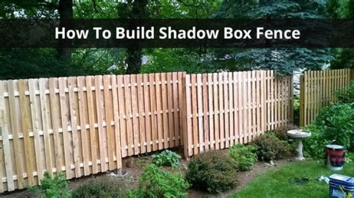 Shadow Box Fence - How To Discuss