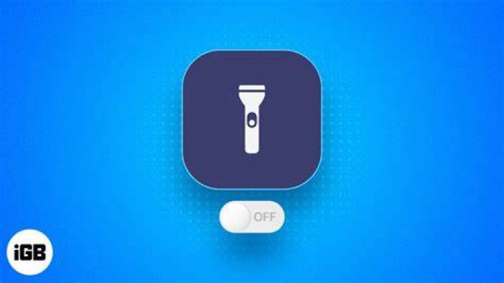 shut off flashlight