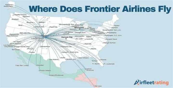 What airport does Frontier fly out of