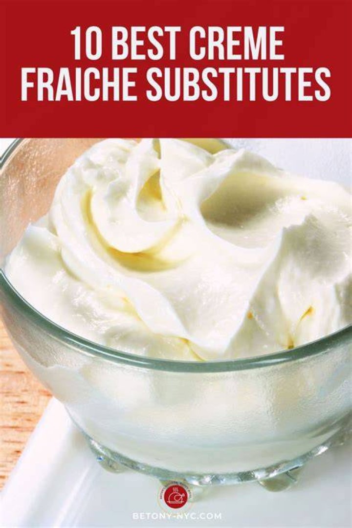 What can be substituted for sour cream?