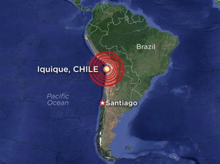 What causes earthquakes in Chile