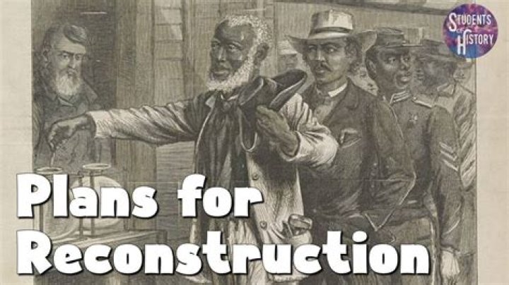 What did the congressional reconstruction plan do