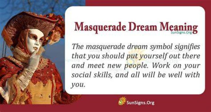 What does the masquerade symbolize