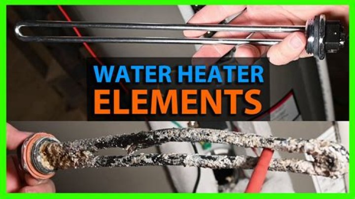 What happens when you replace heating element on electric water heater?