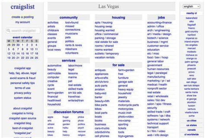 What is free on Craigslist