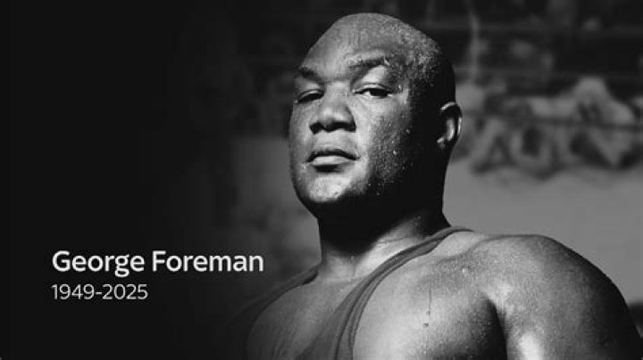What is George Foreman famous for