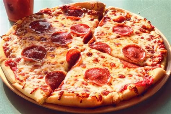 What is school pizza made of?