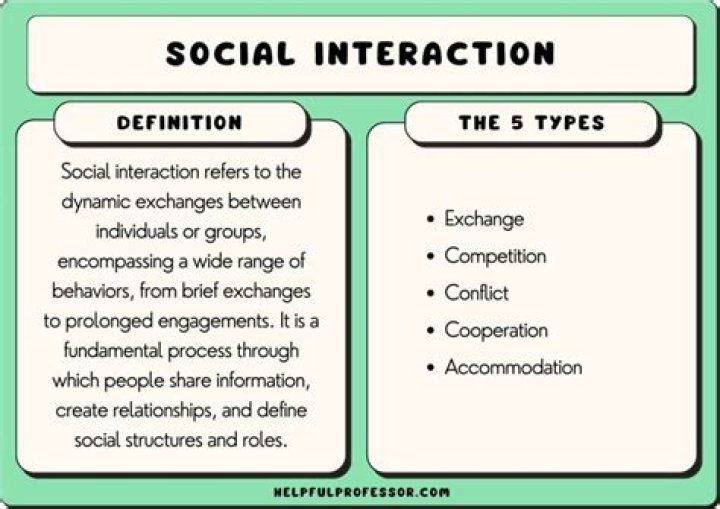 What is social interaction in function of communication