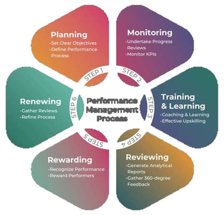 What is Step 1 of the performance management Process