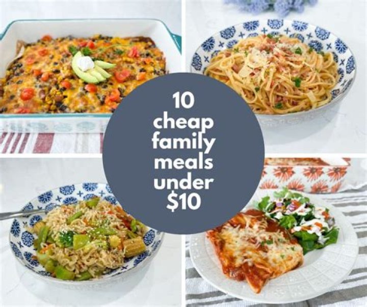 What is the cheapest meal for dinner?