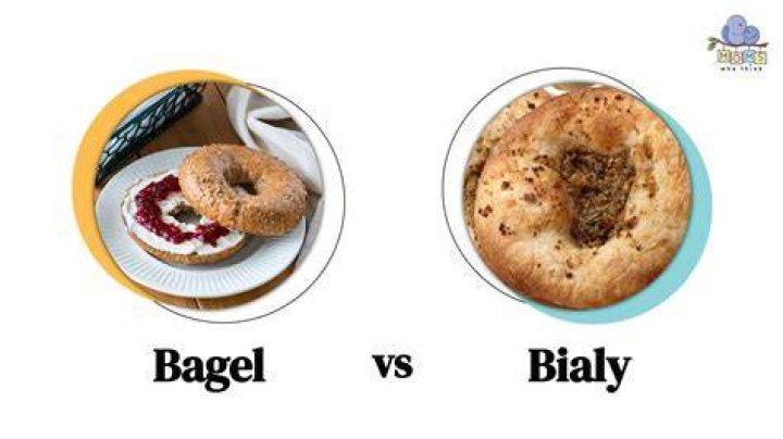 What is the difference between a bagel and bialy?