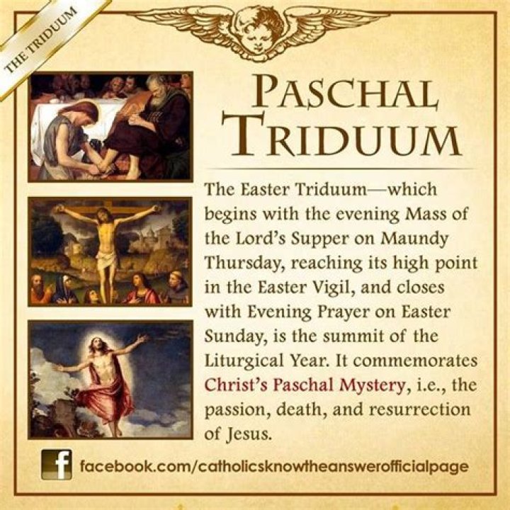 What is the Sacred Paschal Triduum
