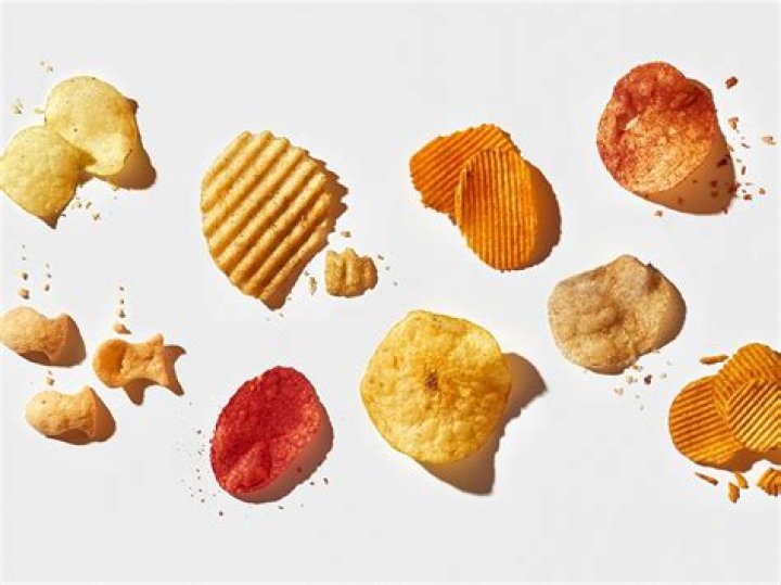 What was the first Flavoured potato chip?