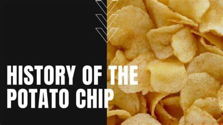 When did the first potato chip come out?