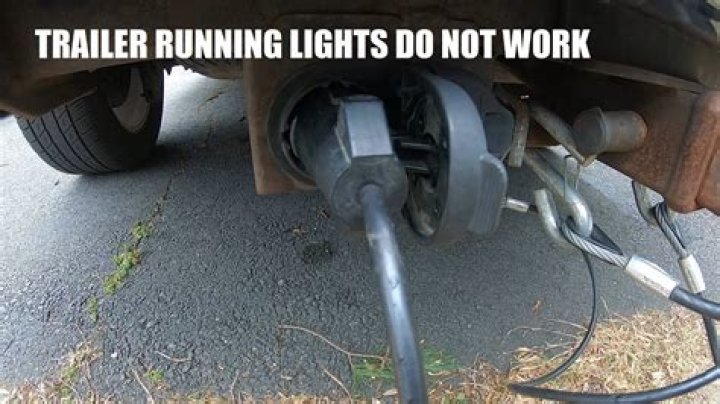 Why are my rear running lights not working?