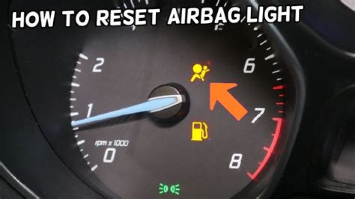 Why does my dashboard say service airbag?