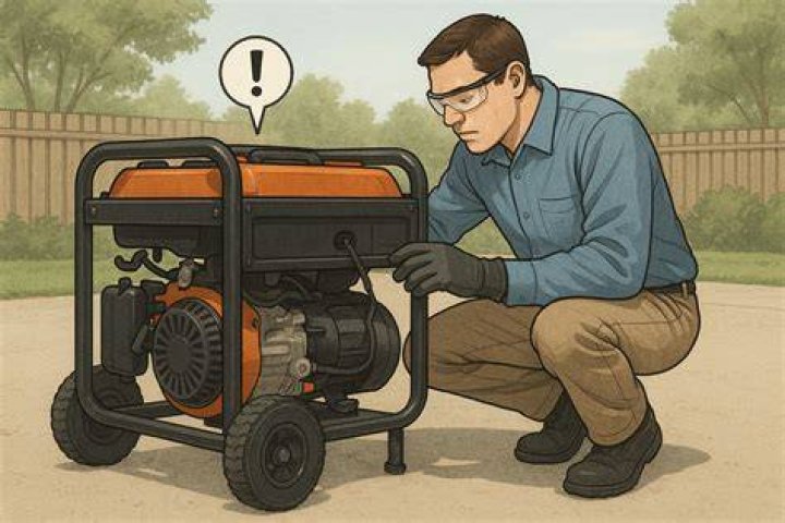 Why does my generator keep shutting off after 10 minutes?